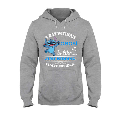 A Day Without - Blue Soft Drink T-shirt and Hoodie