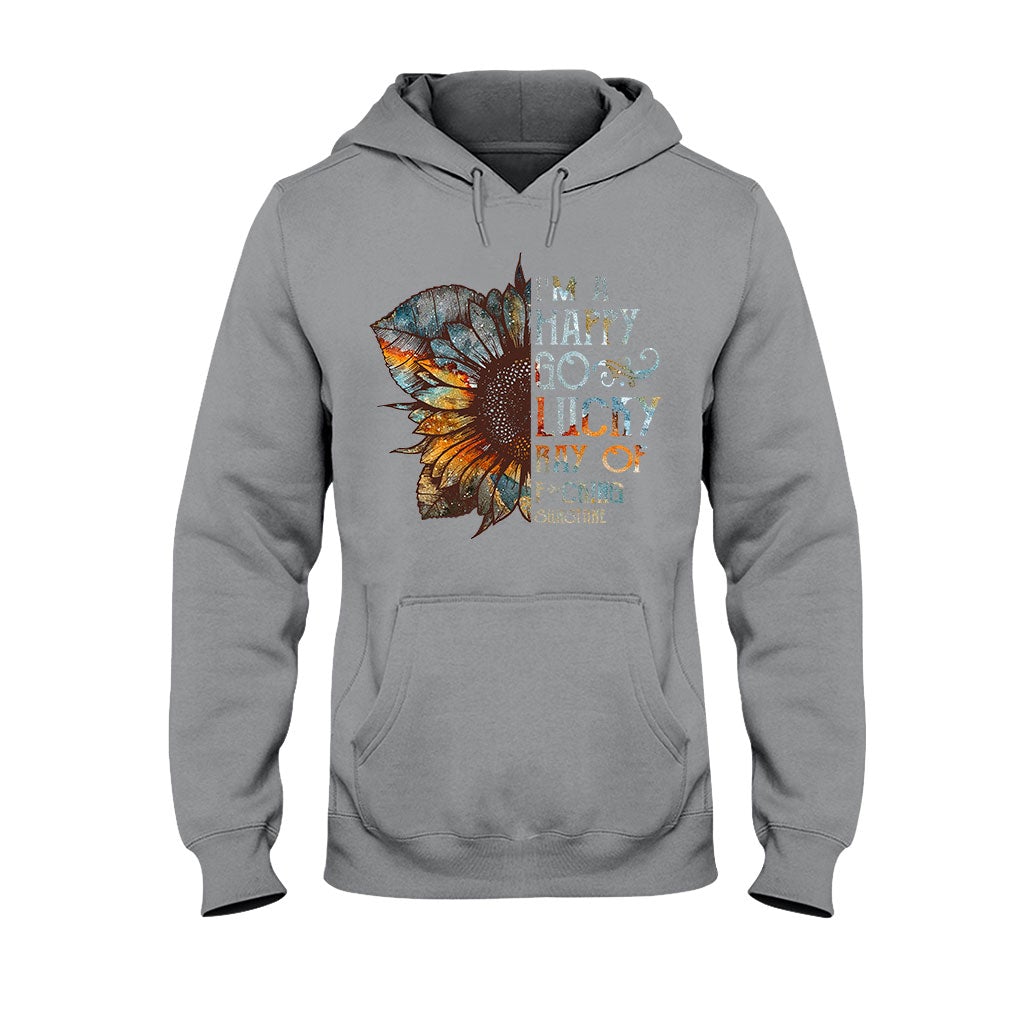 Lucky - Sunflower T-shirt And Hoodie 062021