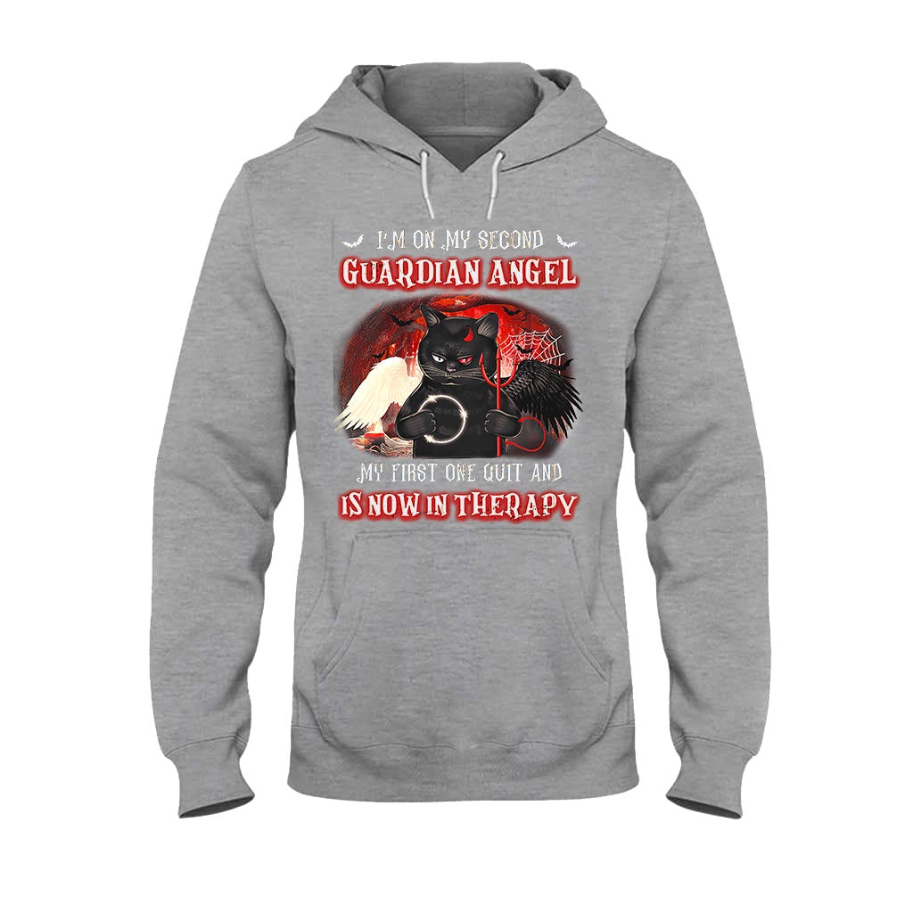 I'm On My Second Guardian Angel - Sarcasm T-shirt and Hoodie 102021