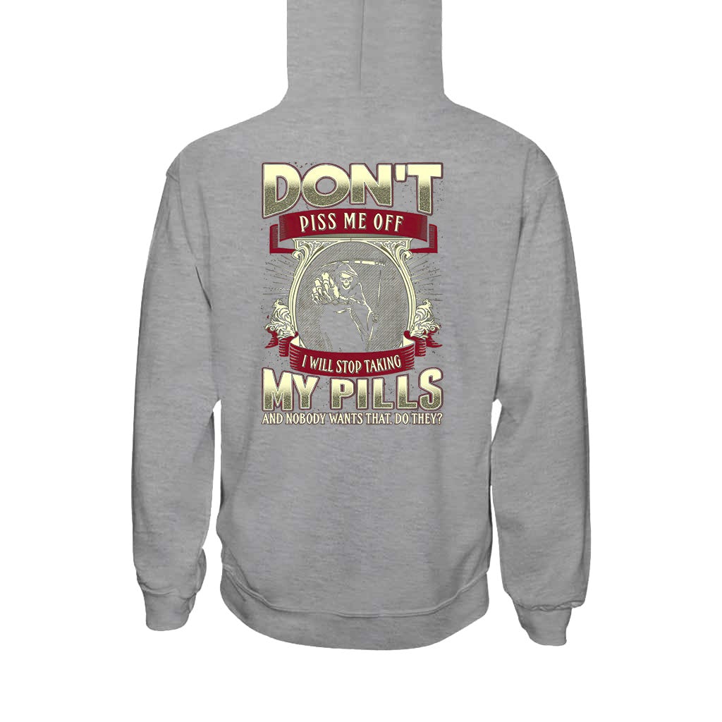 Don't Piss Me Off - Skull T-shirt and Hoodie 0721