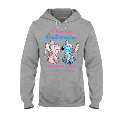 It's Our Anniversary - Personalized Ohana T-shirt and Hoodie