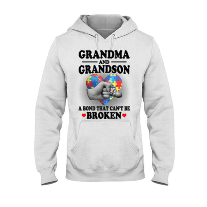 Grandma And Grandson - Autism Awareness T-shirt and Hoodie 112021