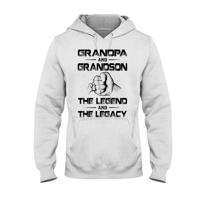 Grandpa And Grandson T-shirt And Hoodie 072021