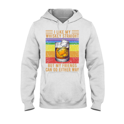 I Like My Whiskey Straight - LGBT Support T-shirt And Hoodie 062021