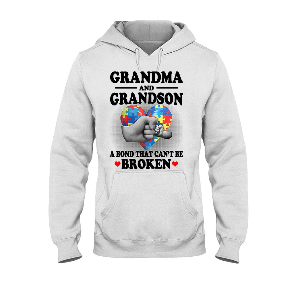 Grandma And Grandson  - Autism Awareness T-shirt And Hoodie 062021