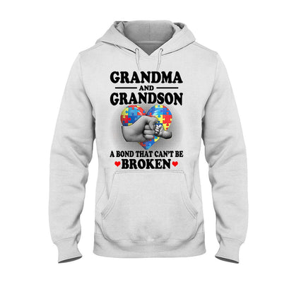 Grandma And Grandson  - Autism Awareness T-shirt And Hoodie 062021