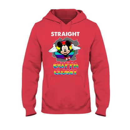 Straight Outta Closet - Personalized LGBT Support Kid Shirts