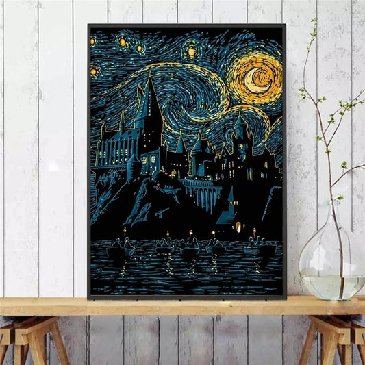 The Castle The Magic World Canvas And Poster