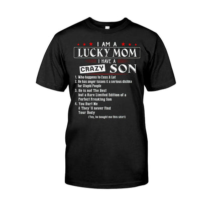 I Am A Lucky Mom  - Mother T-shirt And Hoodie 082021