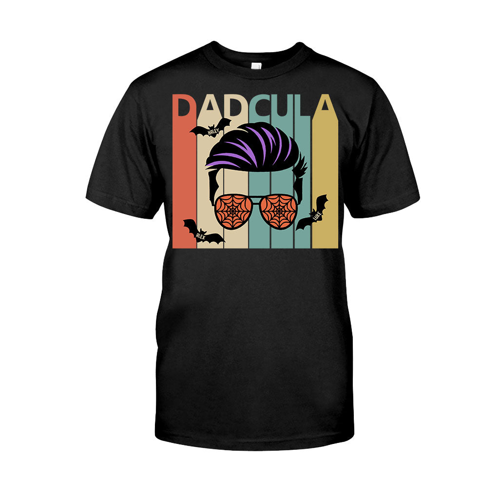 Dadcula - Personalized Halloween Father T-shirt and Hoodie