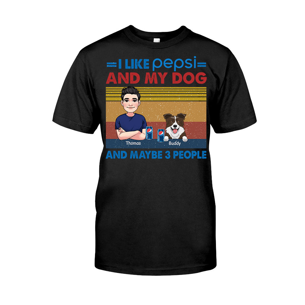 I Like My Drink - Personalized Blue Soft Drink T-shirt and Hoodie