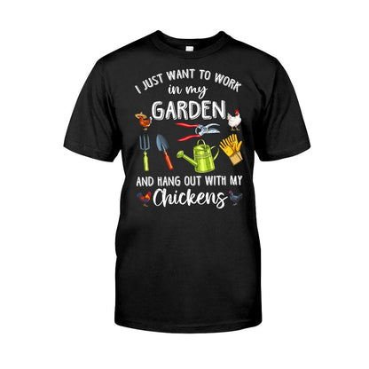 I Just Want To Work - Gardening T-shirt and Hoodie 112021