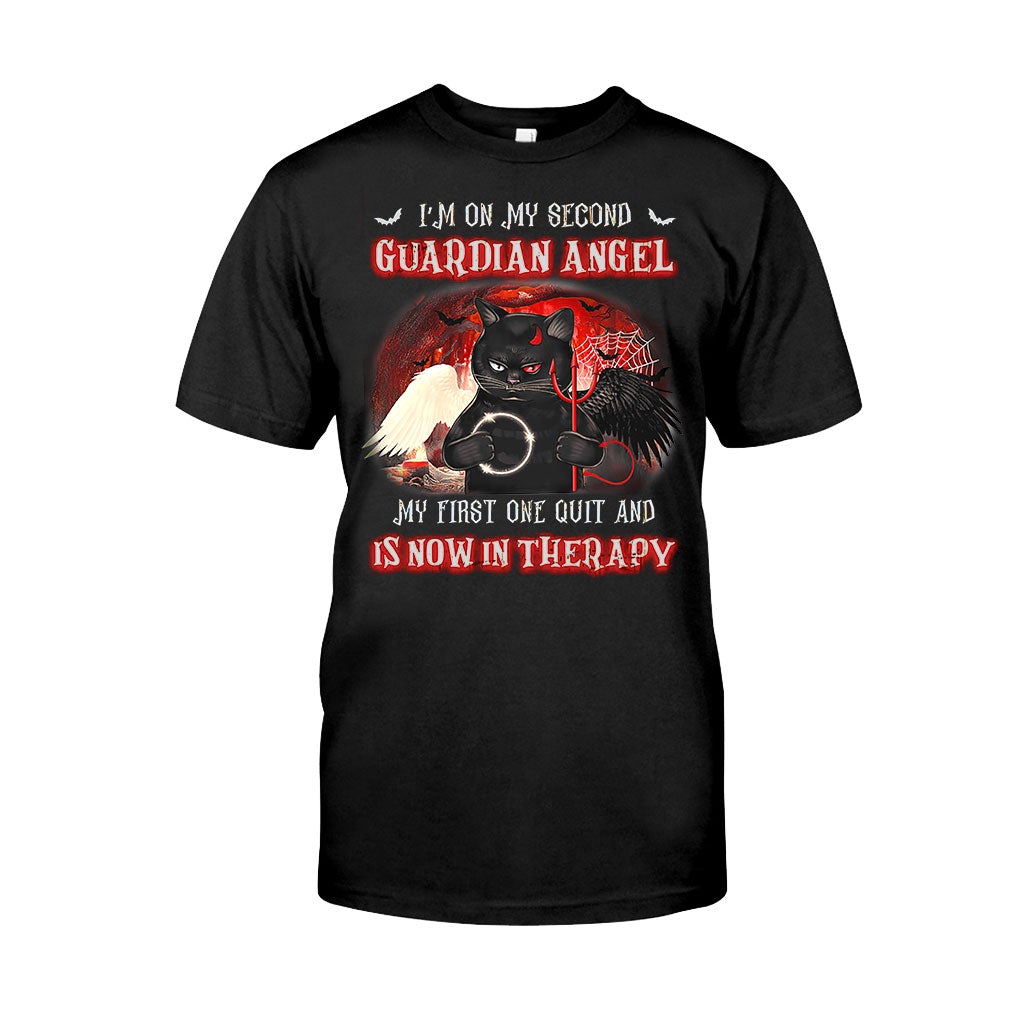 I'm On My Second Guardian Angel - Sarcasm T-shirt and Hoodie 102021