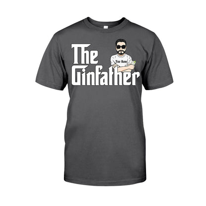 The Gin Father - Personalized Father's Day T-shirt and Hoodie