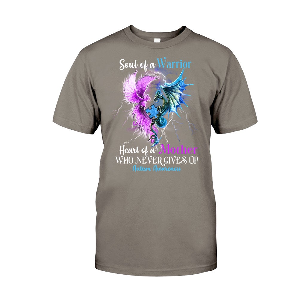 Never Give Up - Autism Awareness Personalized T-shirt And Hoodie