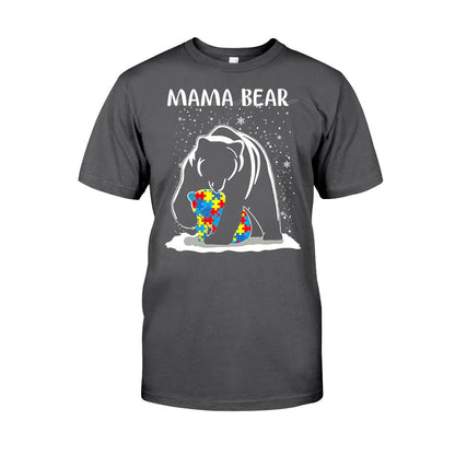 Mama Bear - Autism Awareness T-shirt and Hoodie 112021