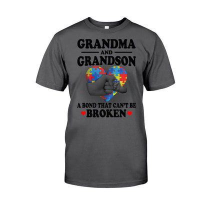 Grandma And Grandson - Autism Awareness T-shirt and Hoodie 112021