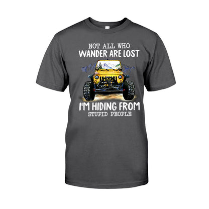 Not All Who Wander Are Lost - Car T-shirt and Hoodie 112021