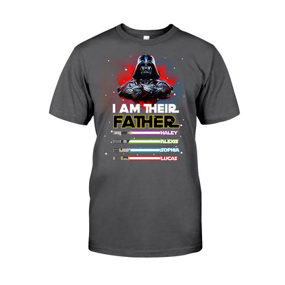 I Am Their Father - Personalized Father T-shirt and Hoodie