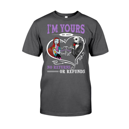 I'm Yours No Returns Or Refunds - Personalized Nightmare T-shirt and Hoodie