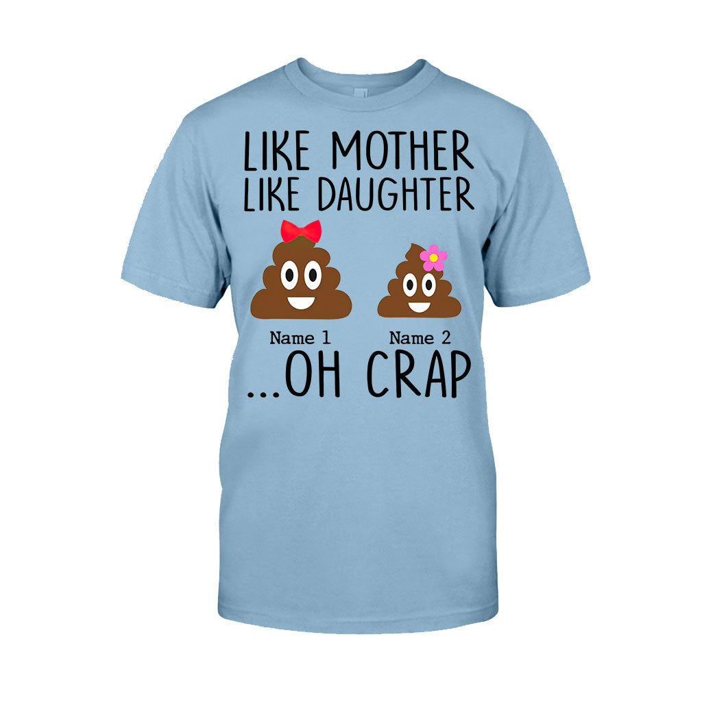 Like Mother Like Daughter - Personalized Mother's Day Father's Day T-shirt and Hoodie