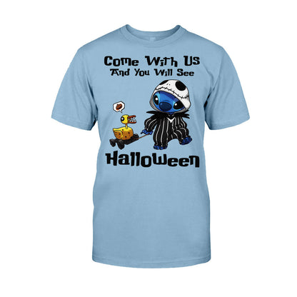 Come With Us - Halloween Ohana T-shirt and Hoodie