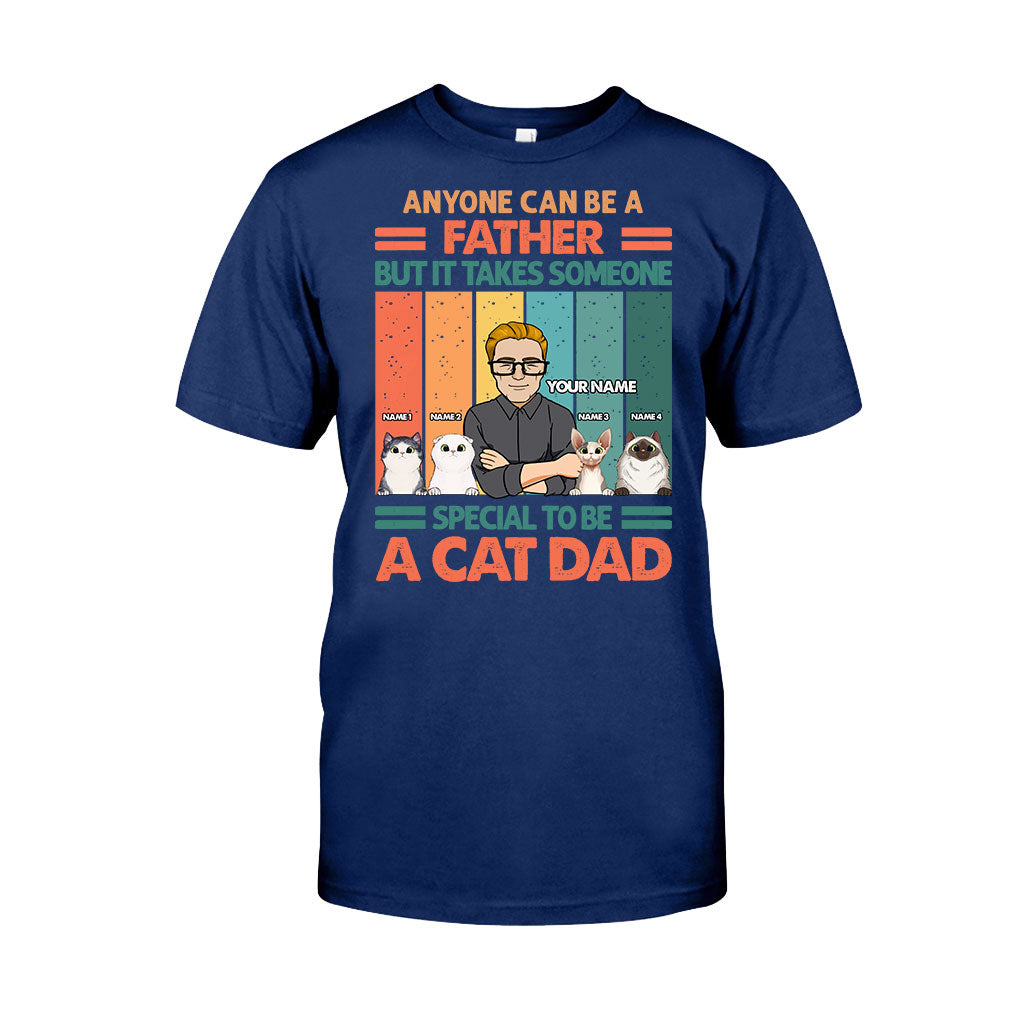 Someone Special To Be A Catdad - Personalized Father's Day T-shirt and Hoodie