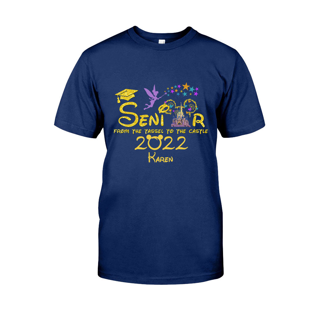 From The Tassel To The Castle - Personalized Graduation T-shirt and Hoodie