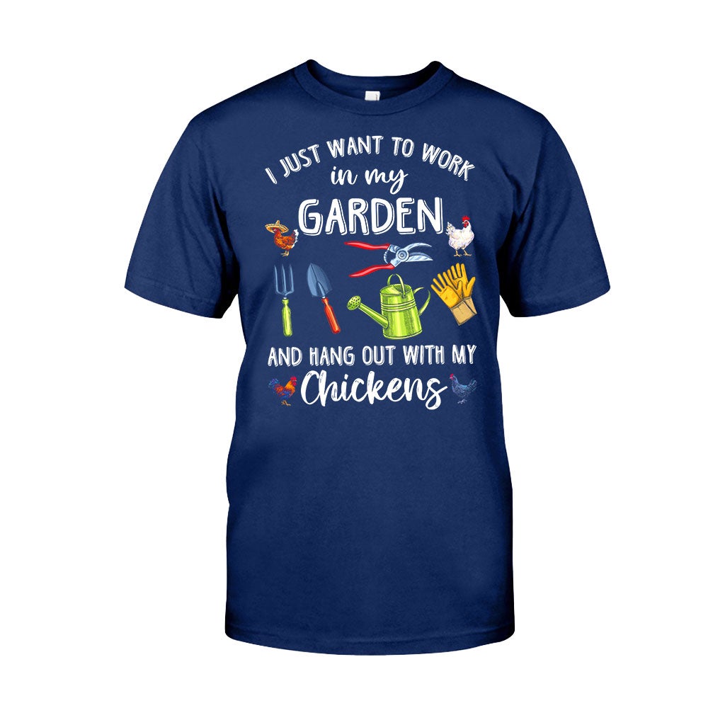 I Just Want To Work - Gardening T-shirt and Hoodie 112021