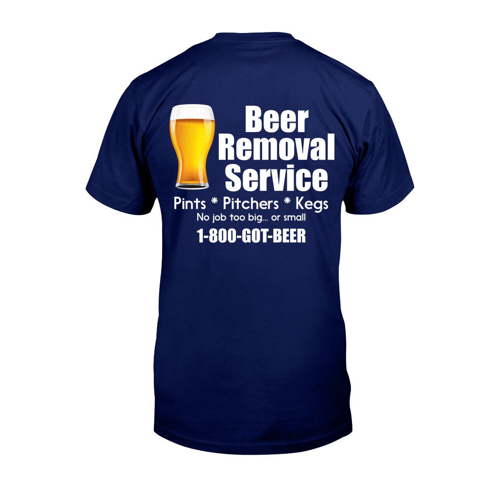 Beer Removal - Personalized T-shirt And Hoodie 0821