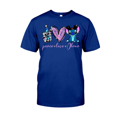 Peace Love Ohana - T-shirt and Hoodie 0620