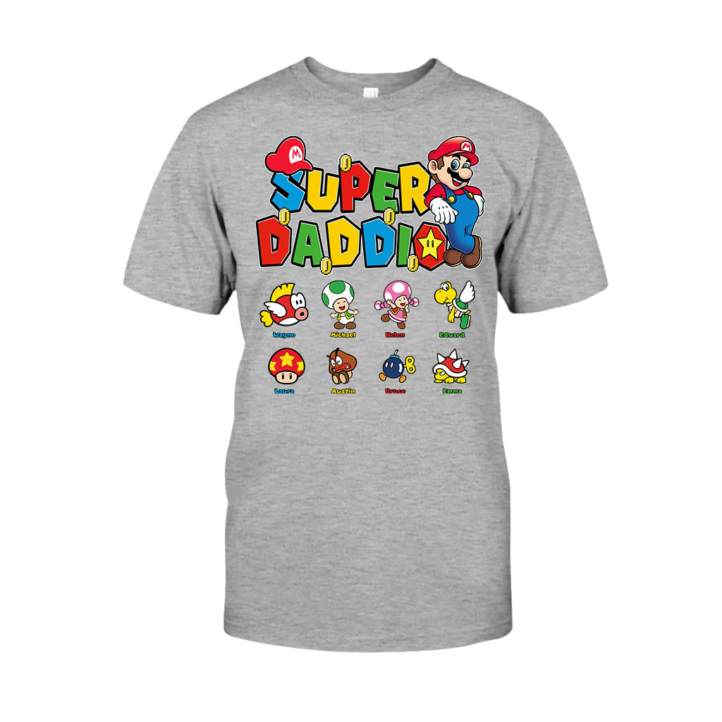 Super Daddio - Personalized Super Plumber T-shirt and Hoodie