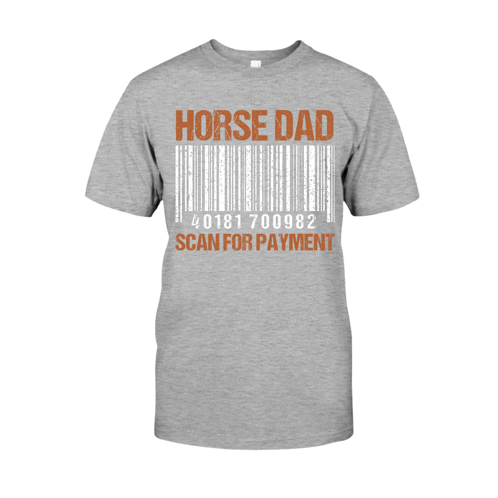 Scan For Payment - Personalized Horse T-shirt and Hoodie