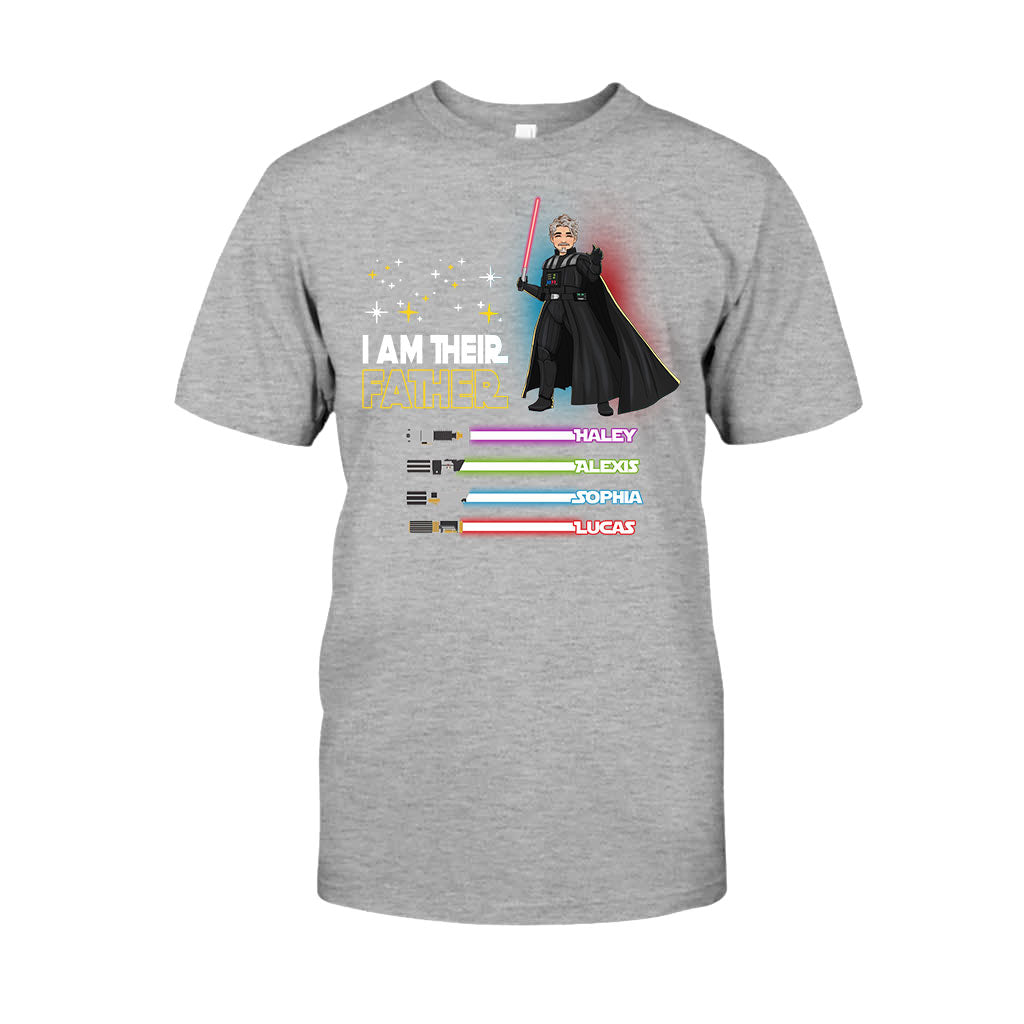 I'm Their Father - Personalized Father T-shirt and Hoodie