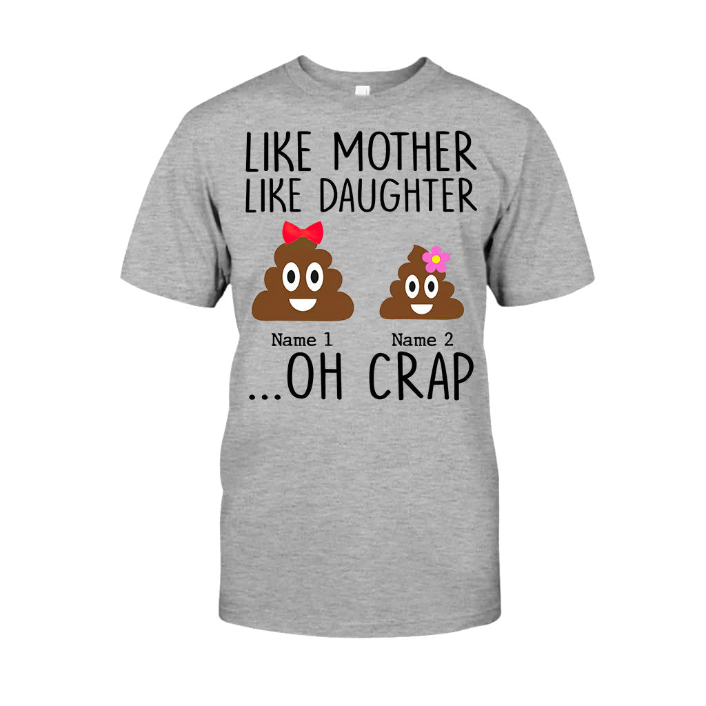 Like Mother Like Daughter - Personalized Mother's Day Father's Day T-shirt and Hoodie