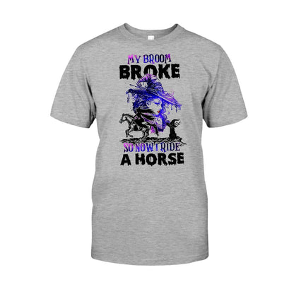 I Ride A Horse - Halloween T-shirt and Hoodie 102021