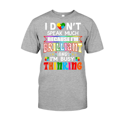 I'm Brilliant Autism Awareness T-shirt and Hoodie 112021