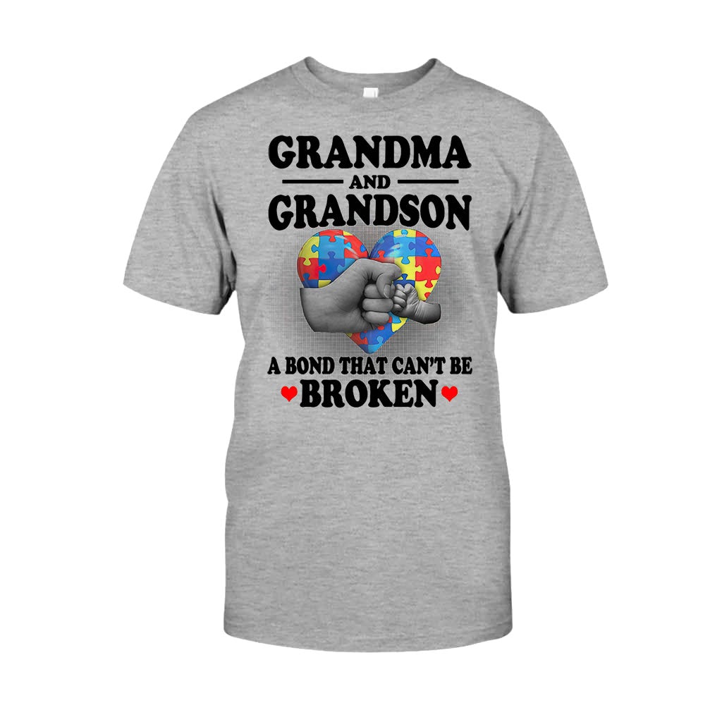 Grandma And Grandson - Autism Awareness T-shirt and Hoodie 112021