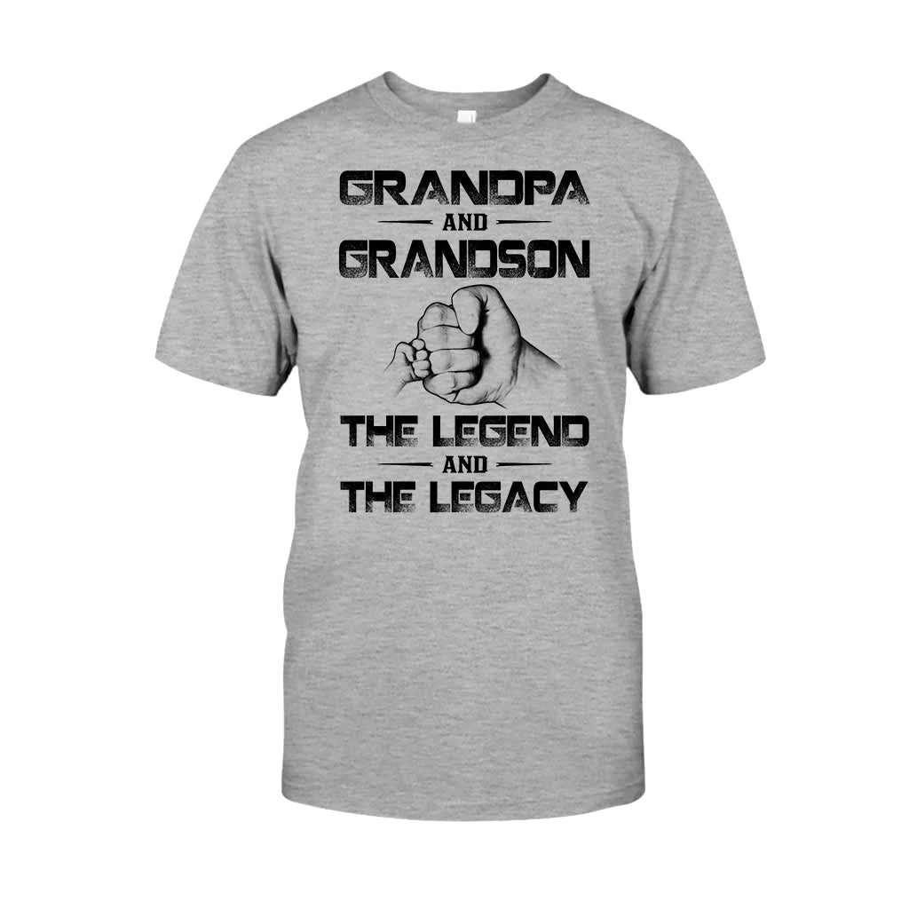 Grandpa And Grandson T-shirt And Hoodie 072021