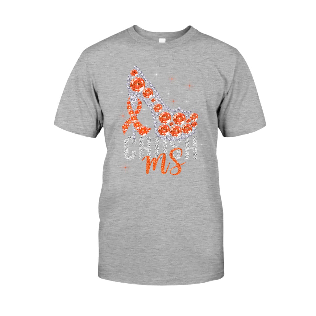 Crush MS High Heel - Multiple Sclerosis Awareness T-shirt and Hoodie 112021