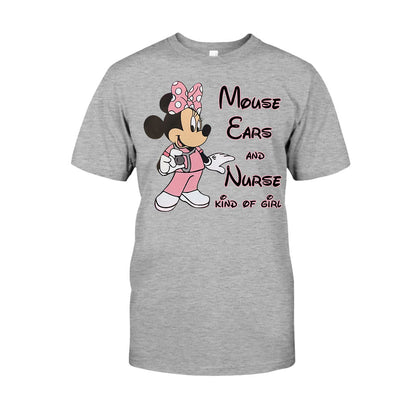 Mouse Ears And Nurse - T-shirt and Hoodie