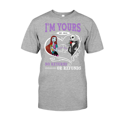 I'm Yours No Returns Or Refunds - Personalized Nightmare T-shirt and Hoodie