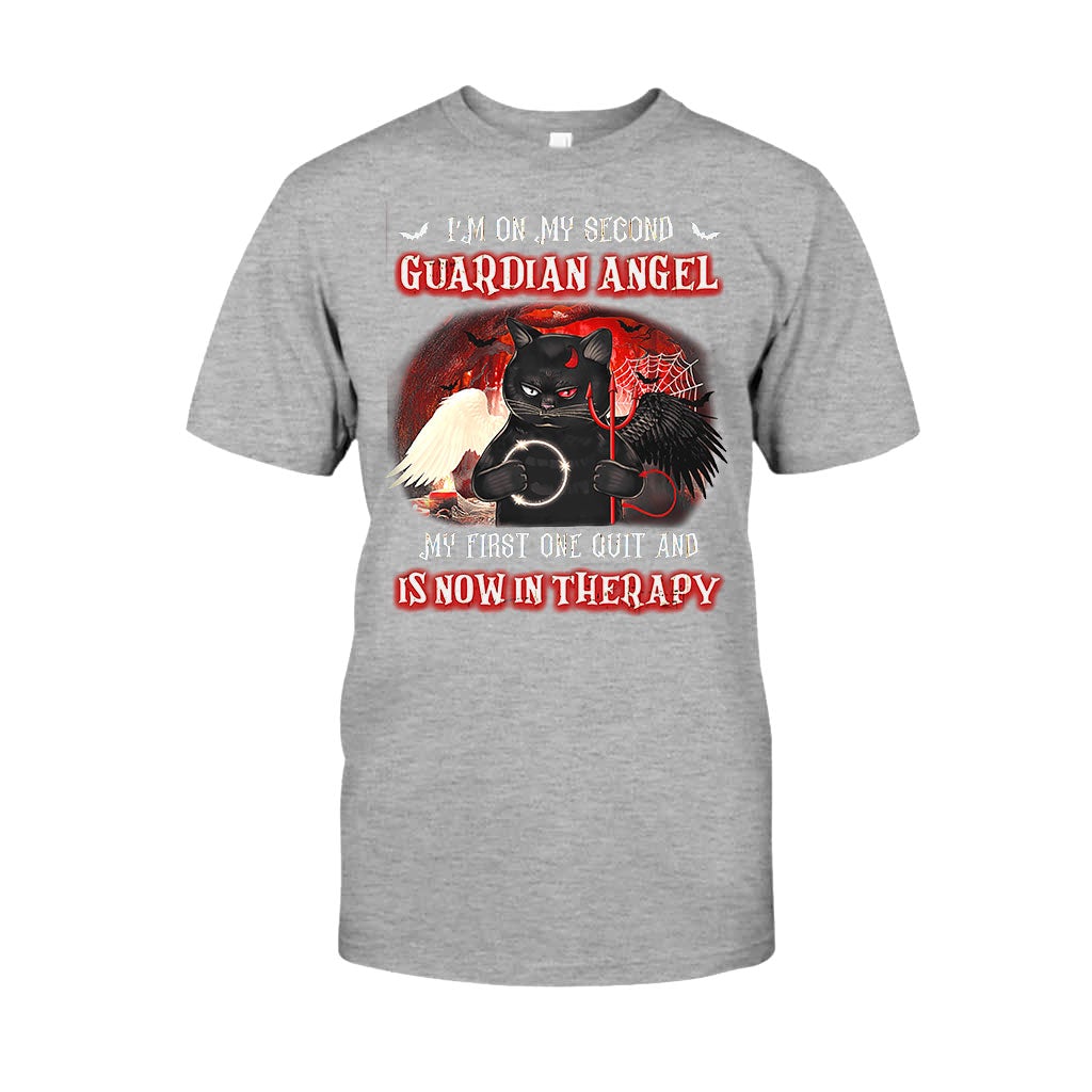 I'm On My Second Guardian Angel - Sarcasm T-shirt and Hoodie 102021