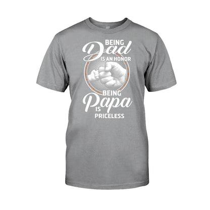 Being Papa - Grandpa T-shirt And Hoodie 062021