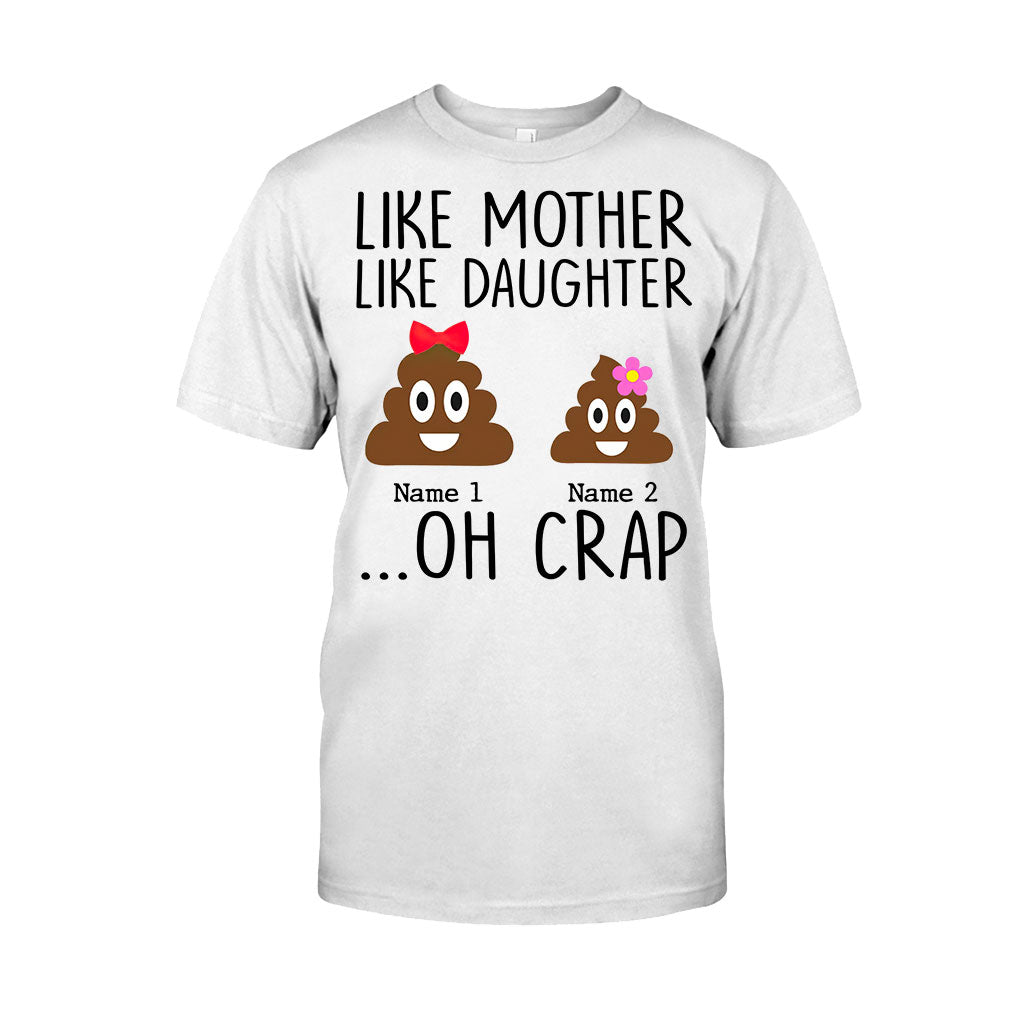 Like Mother Like Daughter - Personalized Mother's Day Father's Day T-shirt and Hoodie