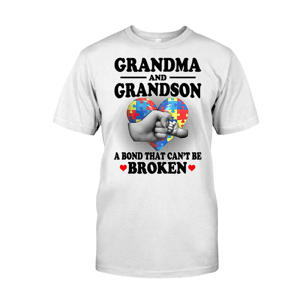 Grandma And Grandson - Autism Awareness T-shirt and Hoodie 112021