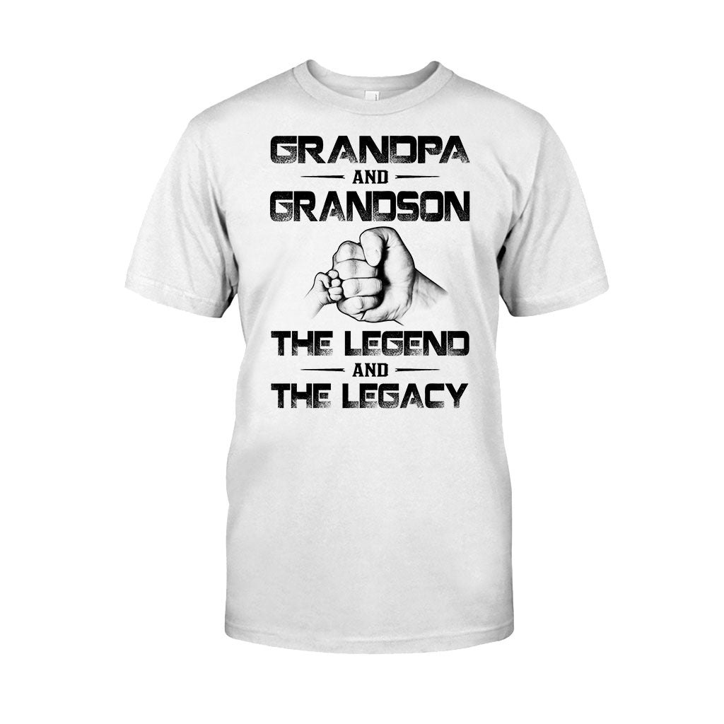 Grandpa And Grandson T-shirt And Hoodie 072021