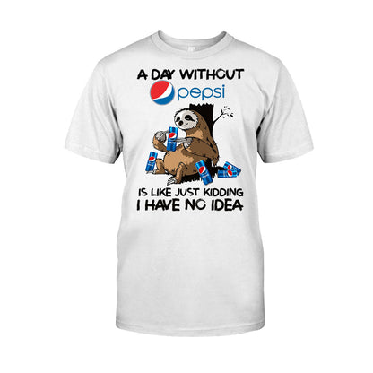 A Day Without Blue Soft Drink T-shirt and Hoodie