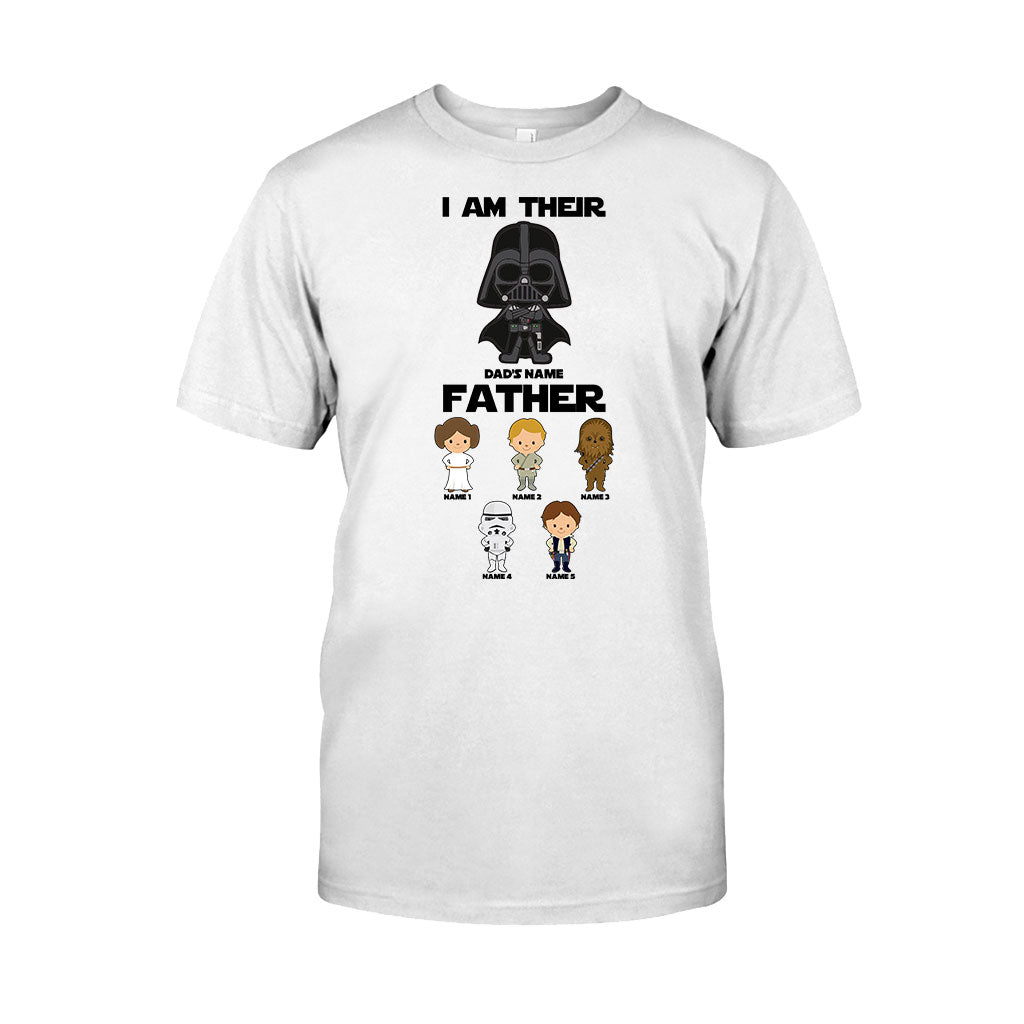 I Am Their Father - Personalized Father's Day The Force T-shirt and Hoodie