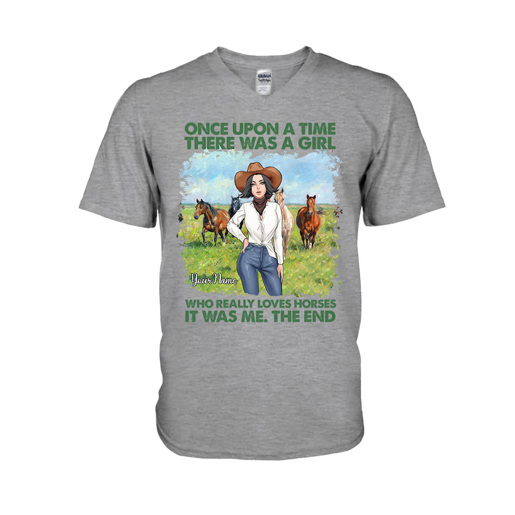 Once Upon A Time Horses - Personalized Horse T-shirt and Hoodie